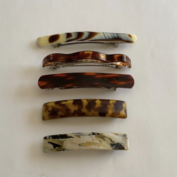 Tortoise Shell Hair Clips